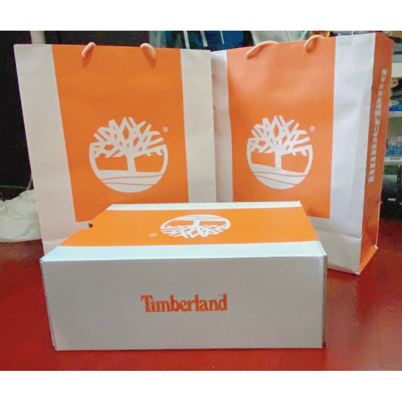 名牌紙箱紙袋禮品包裝 Timberland鞋盒紙袋