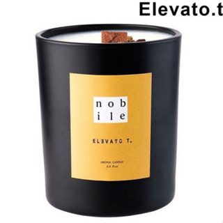 【Elevato.T】NOBILE 自然中性調 Aroma Candle 香氛蠟燭 (金色) 化學原宿
