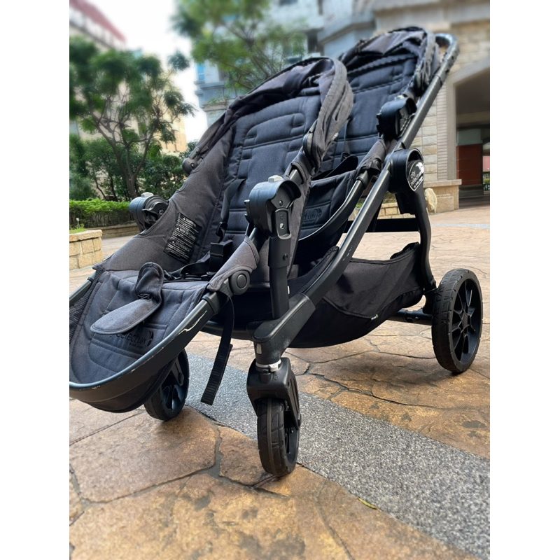 baby jogger city select Lux全能單雙人推車黑色 二手