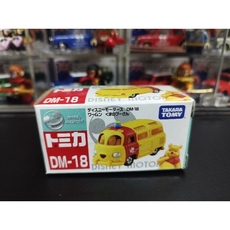 (含膠盒) TOMICA TOMY 迪士尼 DISNEY DM-18 維尼熊 麵包車 廂型車 DM18