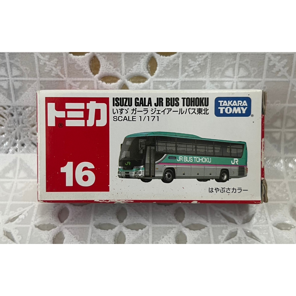 【G&amp;T】絕版 438922 純日貨 TOMICA 多美小汽車 NO.16 五十鈴 ISUZU JR接駁 巴士