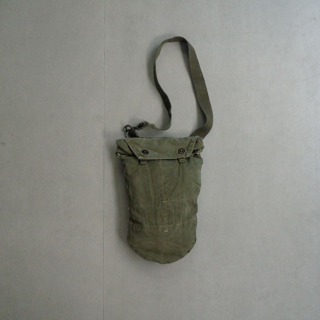 《白木11》 US ARMY M8 MASK BAG 美軍 二戰 防毒面具 軍包 背包 側背包