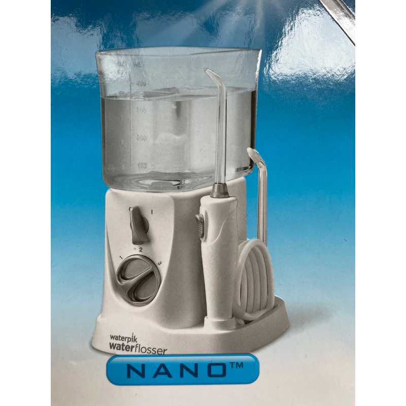 Waterpik WP-310 攜帶式 Nano 沖牙機 洗牙機 含2噴頭 標準+齒間沖牙頭+旅行用收納袋