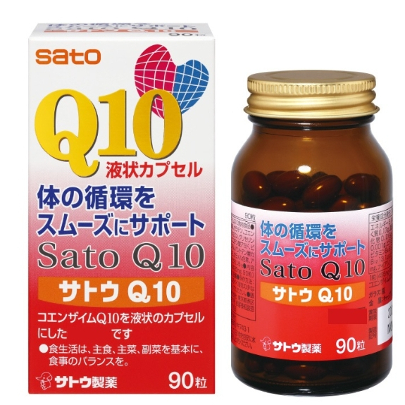 🚨台灣🚨現貨+預購🔜日本原裝🇯🇵佐藤sato Q10 輔酶  90粒 效期久 電子發票