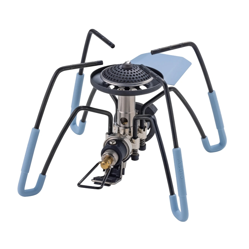 2023 日本限定色 SOTO ST-PD310IG 蜘蛛爐 冰河灰 ST310 露營 野營 瓦斯爐 灰藍色
