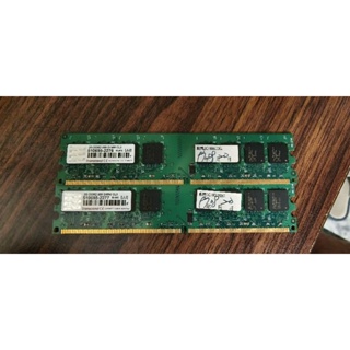 創見RAM DDR2/800 2G*2 共4G
