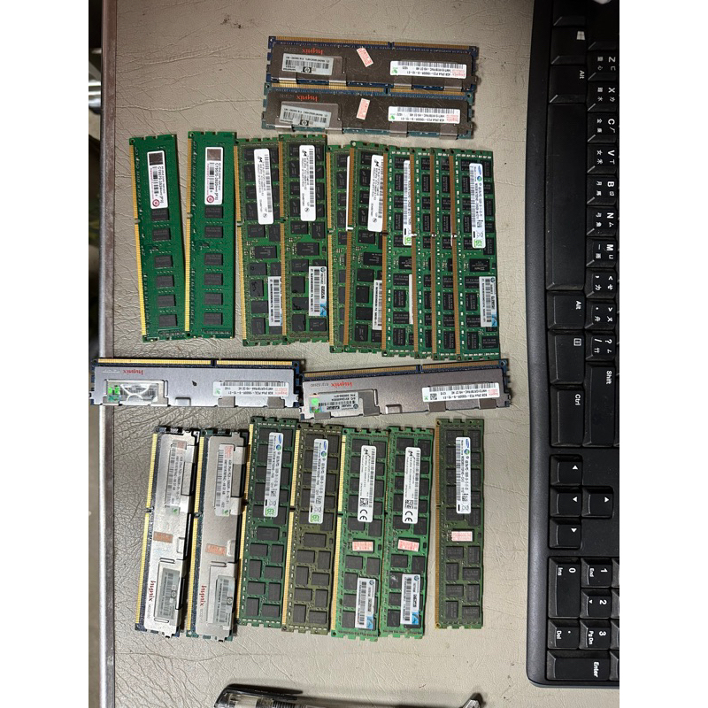 ECC REG伺服器專用記憶體DDR3 4G、8G (拆機X58、X79)(一般桌機無法使用)