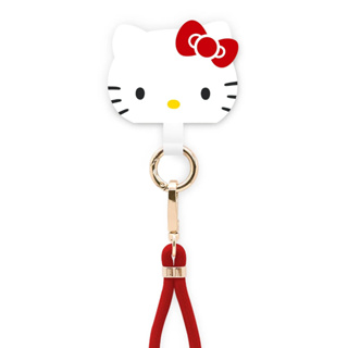 【 造型手機扣環背帶 】 GARMMA ★ Hello Kitty 造型 手機 扣環 背帶 ★ 紅色