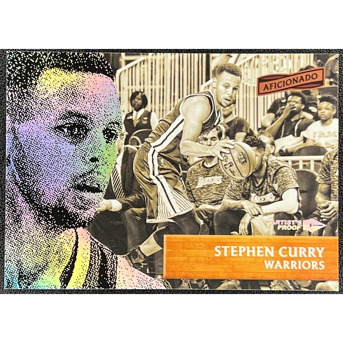NBA 球員卡 Stephen Curry 2016-17 Aficionado Artist's Proof 平行特卡