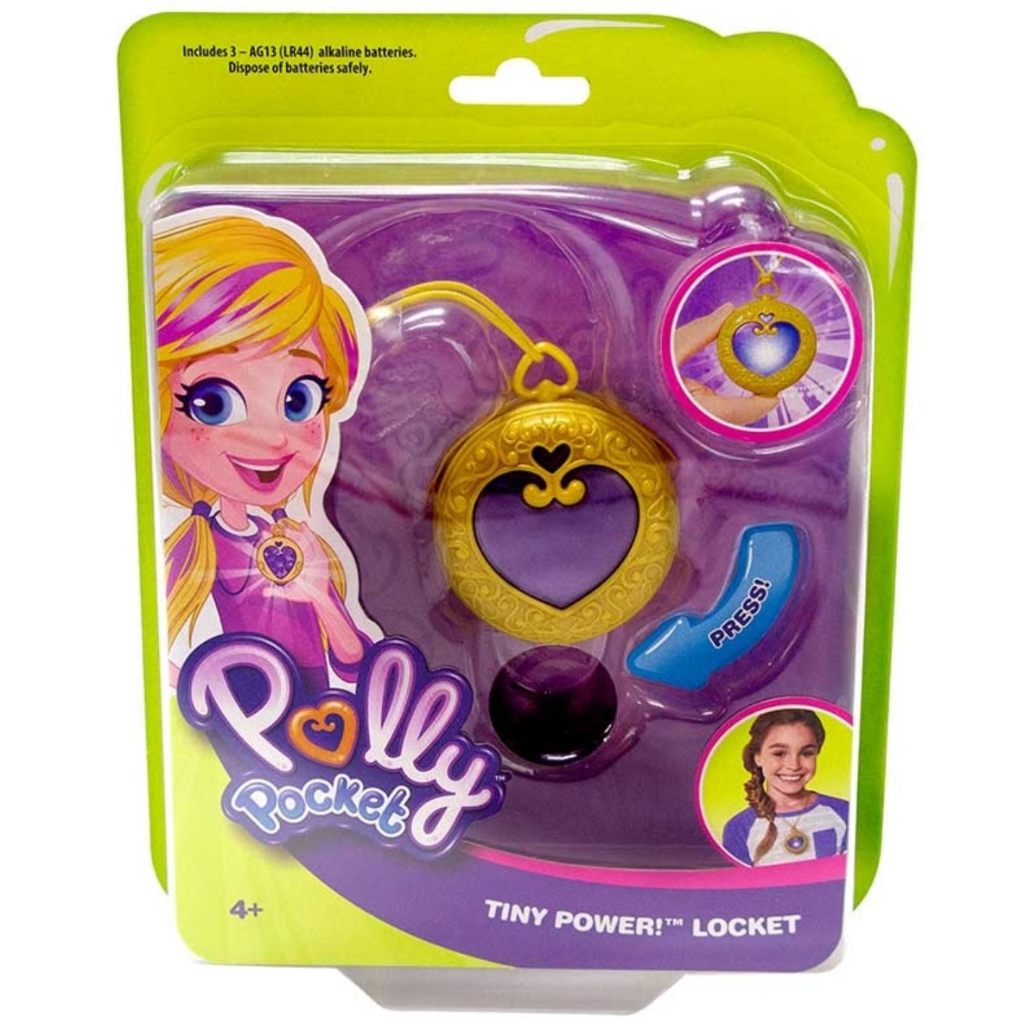 &lt;正版台灣現貨&gt;Mattel 全新 Polly Pocket 迷你波莉 口袋波莉變身項鍊