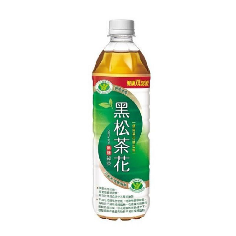 黑松茶花 無糖綠茶 580ml