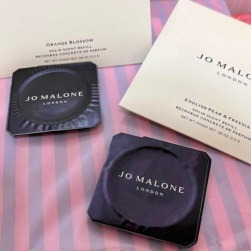 【英國免稅購入】Jo Malone固體香膏 英國梨與小蒼蘭（贈非正貨的香膏底盤）