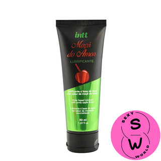 巴西Intt LUBRICANT 蘋果糖口交潤滑液 50ml 可食用 情趣用品 成人玩具 Sexy world