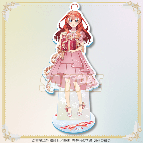 【WAT現貨】五等分的新娘 2022聖誕一番賞 中野五月壓克力立牌 五等分の花嫁 クリスマスくじ 五等分的新娘一番賞
