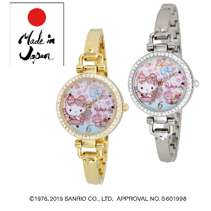 吾人智販 三峽大有 絕版好物 日本製 造型手錶 KT 凱蒂貓 全二款 4983666145635