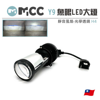 【Y9/Y6 LED魚眼大燈】小魚眼 魚眼 H4 HS1 LED大燈 勁戰 VJR SMAX GP125 CUXI適用