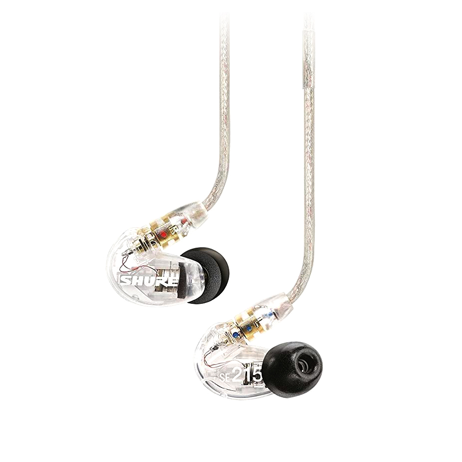 SHURE SE215 Pro超經典專業級耳道型監聽耳機-水晶透明版-現貨立即出【音響世界】