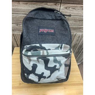 出清 Jansport 後背包 43517 休閒背包 毛絨材質