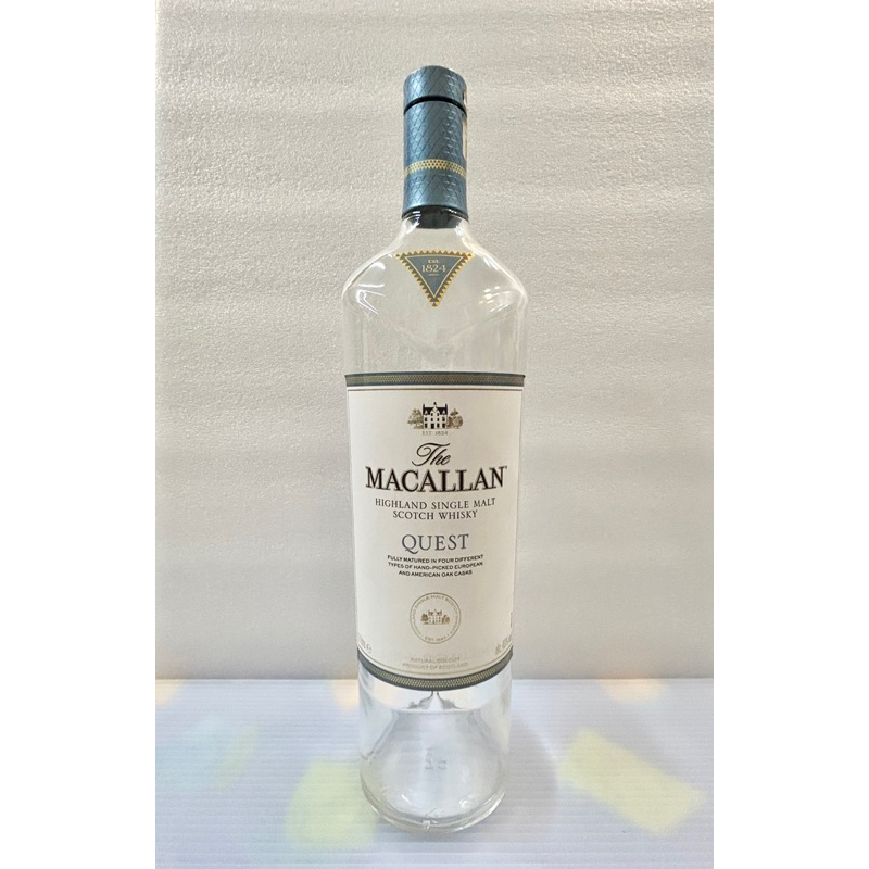 麥卡倫探索系列 藍天單一純麥威士忌 1L「空酒瓶」