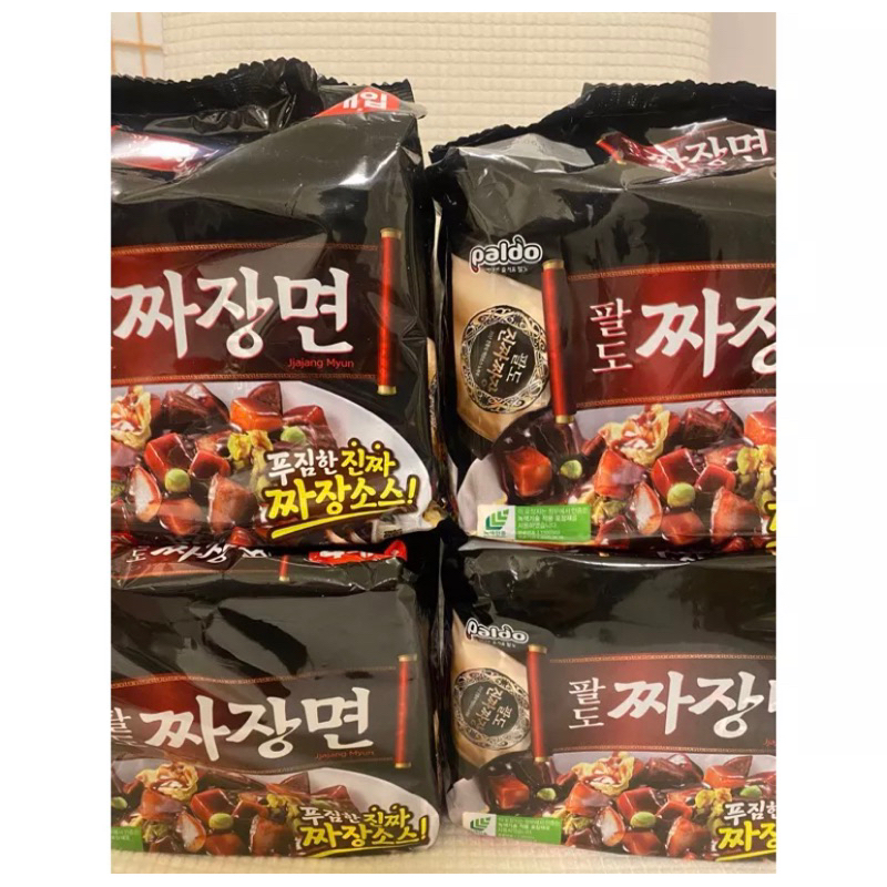 🇰🇷韓國代購🇰🇷韓國最好吃炸醬麵！！八道金炸醬麵 韓國必買 812g 4入 韓國境內包裝