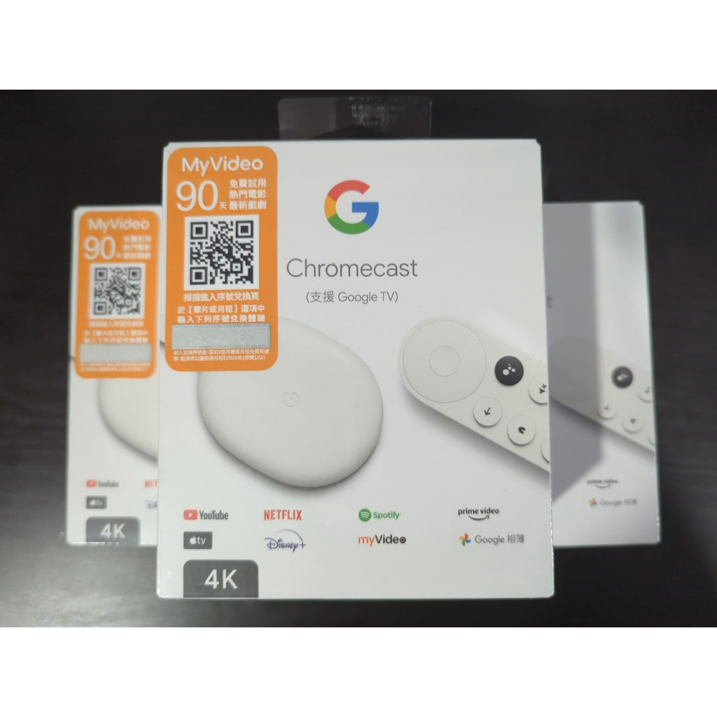 Google Chromecast 4K 全新 Google商店 原廠公司貨