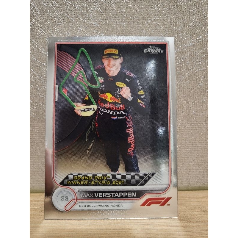 2022 Topps Chrome F1紅牛車隊專區