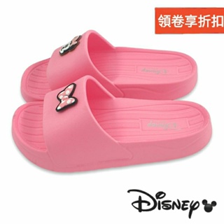 【MEI LAN】迪士尼 Disney (童) 米妮 輕量 防水 拖鞋 柔軟Q彈 台灣製 3213 粉 另有多色可選