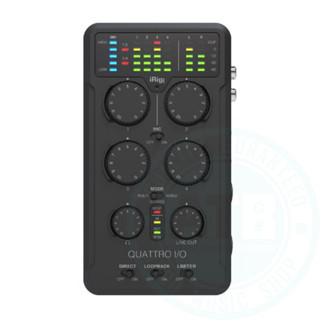 IK / iRig Pro Quattro I/O 4in/2out USB行動錄音介面(iOS可用)【ATB通伯】