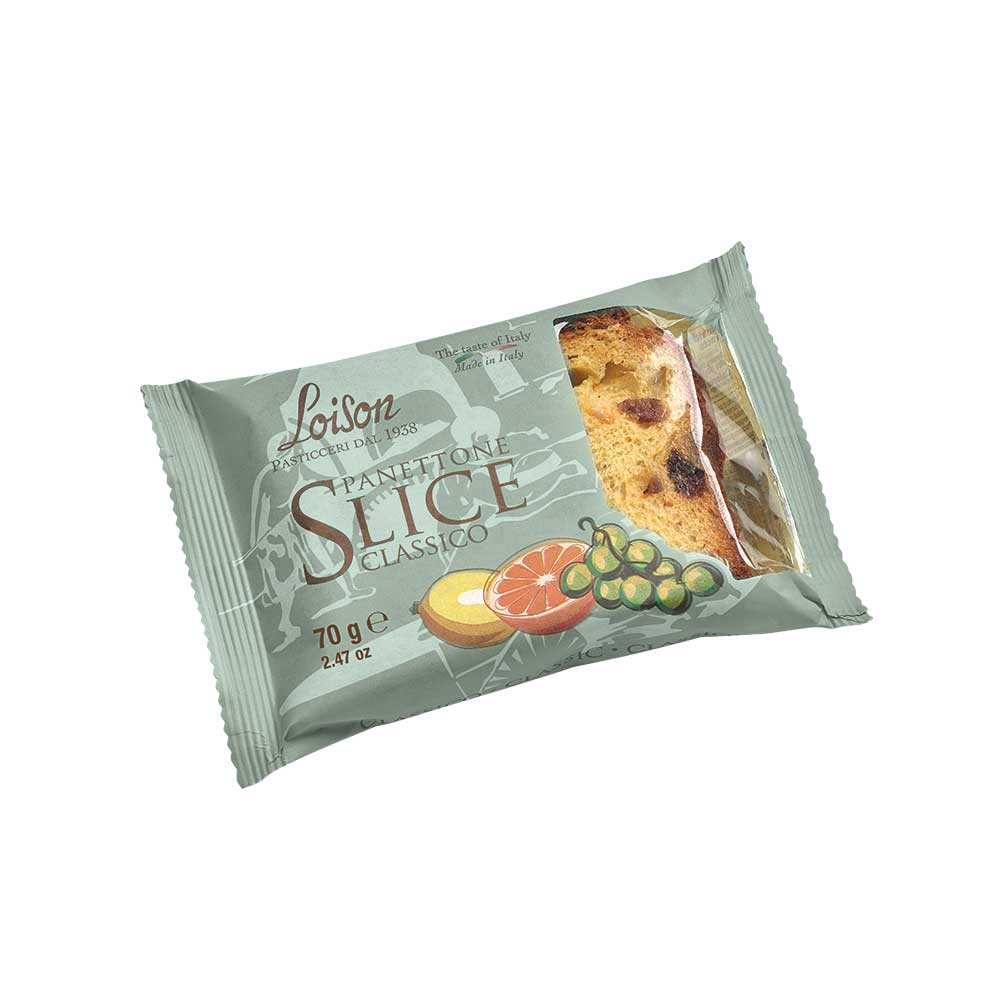 Loison 經典潘娜多妮 聖誕蛋糕 切片裝70g(效期20260331)【玩饗食庫】義大利 聖誕麵包 聖誕 聖誕禮物