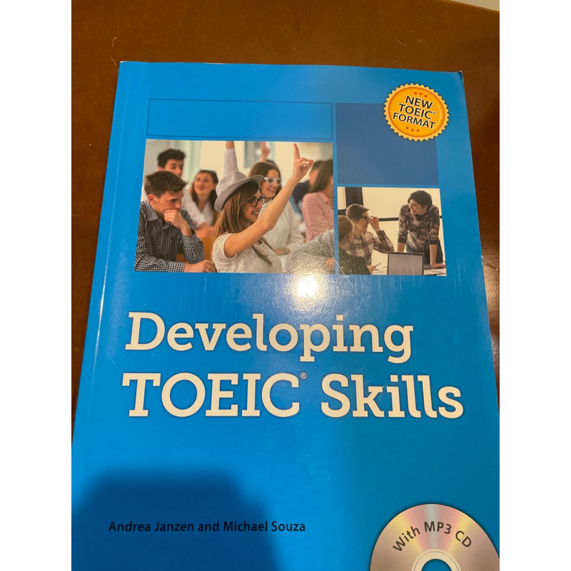 Developing toeic skills 二手英文書附cd