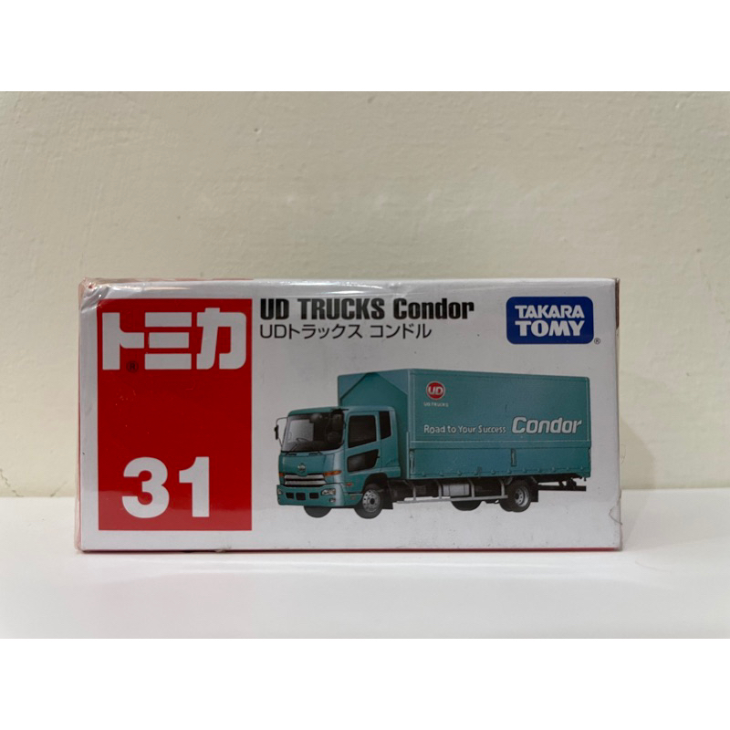 Tomica - 31 - 微盒損 - 全新未拆 - UD TRUCKS Condor 運輸貨車