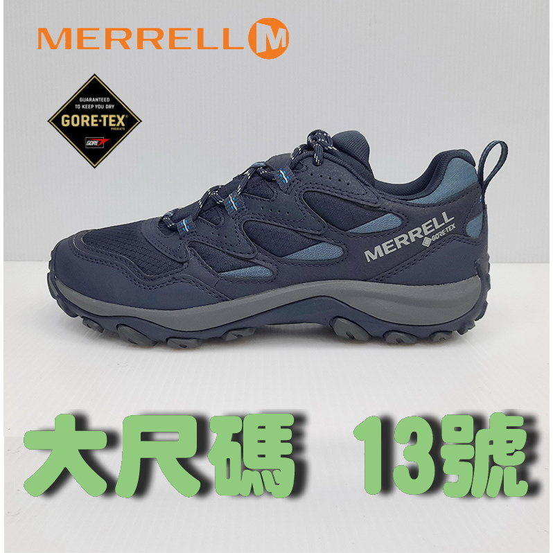 【US13】MERRELL 登山鞋 West Rim Sport GTX 大腳 防水 耐磨 戶外鞋 ML037115