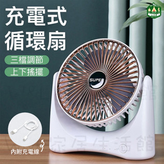 臺灣現貨+發票✴️迷你桌上型空氣迴圈電風扇、超靜音循環扇