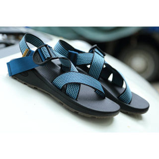 美國Chaco 男 MEGA Z/CLOUD 涼鞋 寬織標準款 CH-MLM01HJ25 (凝露水藍)