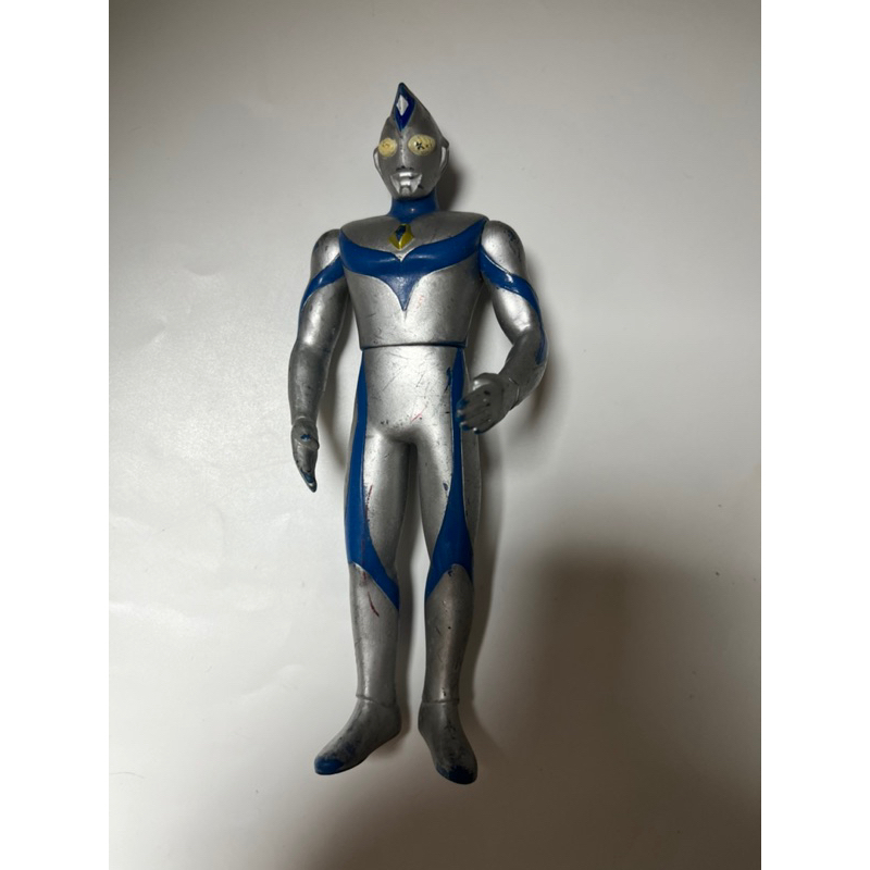小光玩具 萬代1997出品 超人力霸王帝納 15.5公分軟膠 帝納 奇蹟型 奧特曼 鹹蛋超人 戴拿