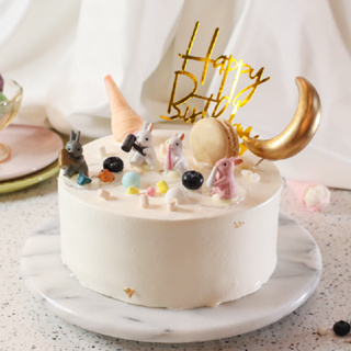 【PATIO 帕堤歐】月光慶典A 生日蛋糕 兔子 造型蛋糕 卡通造型蛋糕 公主蛋糕 女孩 生日禮物 夢幻 月亮