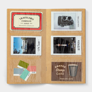 【CHL】Traveler's notebook 內芯常規尺寸卡片文件夾 028 拍立得 質感小物 14402006