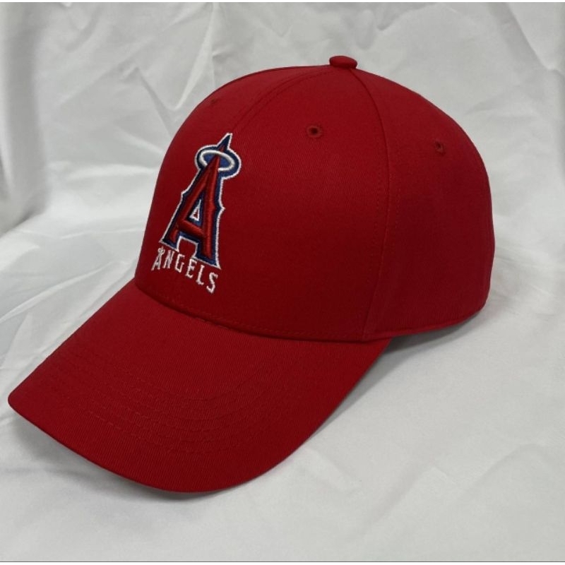 MLB天使隊正版授權球迷帽紅