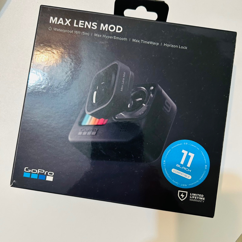 GoPro Max Lens Mod｜近全新｜日本購入｜外掛鏡頭｜適用於GoPro9代以上