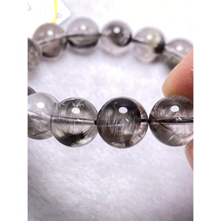 【rich手作】 高品 黑銀鈦 手珠 手鍊 水晶手珠 水晶手鍊 現貨在臺 水晶設計 大顆粒 銀鈦手鍊