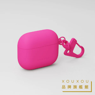 XOUXOU / AirPods 3 矽膠耳機套-桃紅色POWER PINK