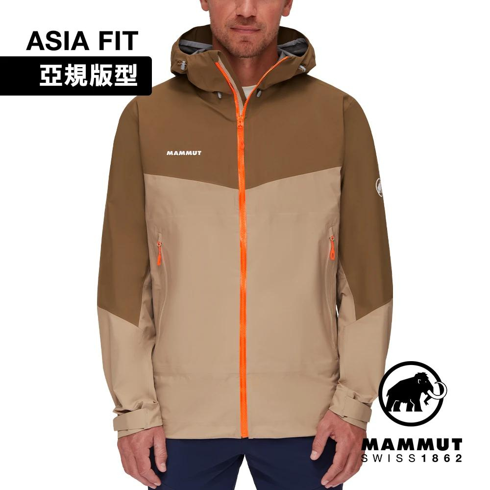 Mammut 男 Convey Tour HS Hooded Jacket AF GORE-TEX 登山防水外套 野生棕