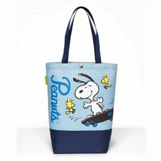 史努比A4手提袋 購物袋 Snoopy 環保提袋 國泰產險