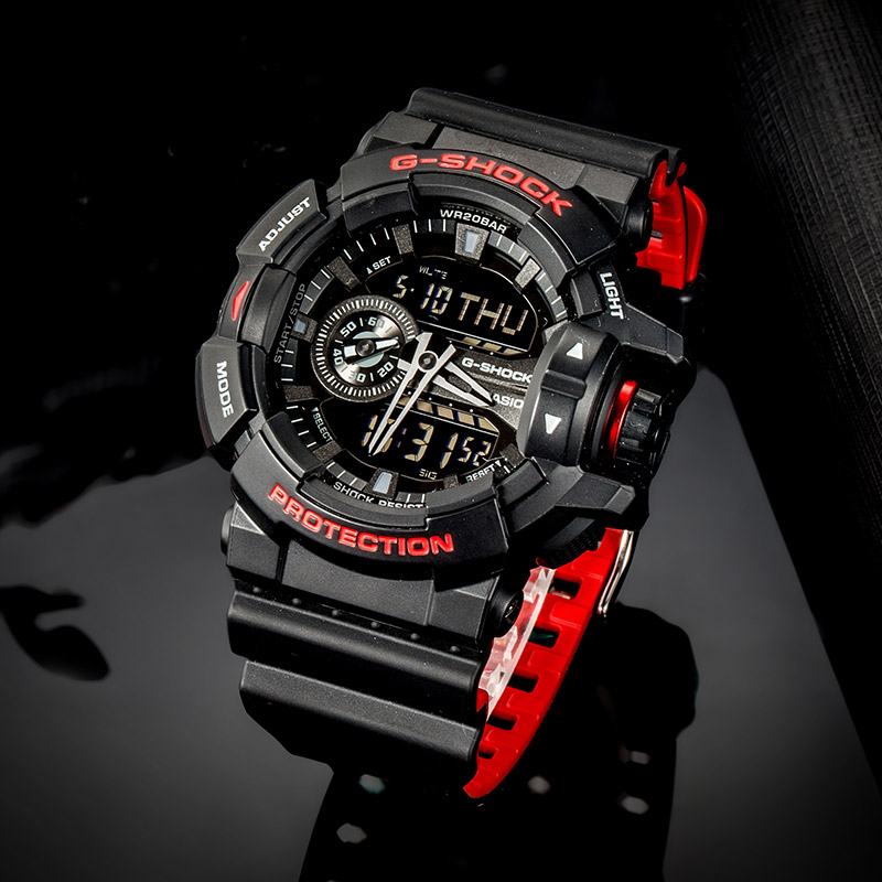 【金台鐘錶】CASIO卡西歐 G-SHOCK 男錶 200米防水 GA-400HR-1A