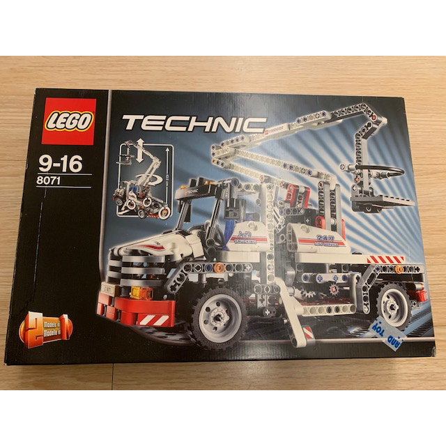 二手 LEGO 樂高 Technic 8071 Bucket Truck（9-16）