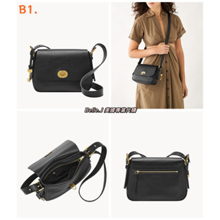 FOSSIL Harper 真皮小馬鞍斜揹包 | Belle.J 美國專業代購