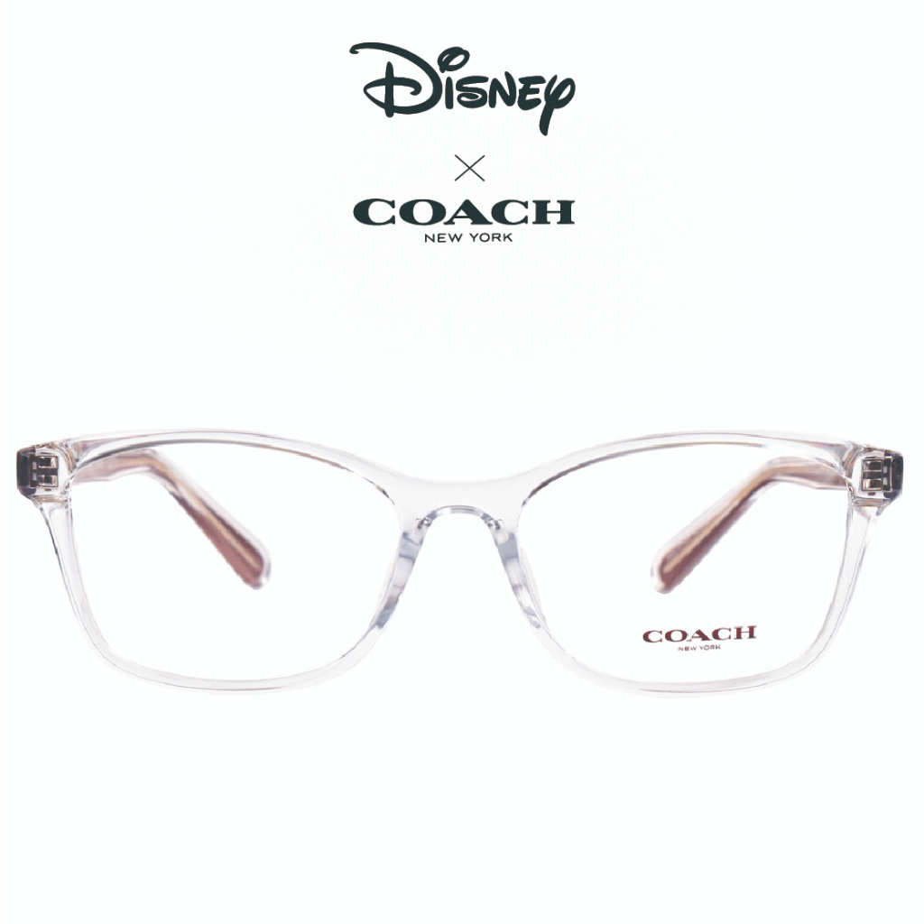 COACH光學眼鏡 HC6216F 5111 透明方框 -迪士尼聯名