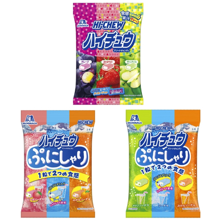 [現貨]日本 森永製菓 HI-CHEW嗨啾 三口味 果汁糖/果汁汽水糖 地區限定