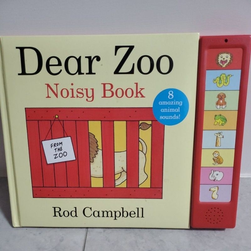 二手書籍～ Dear Zoo 親愛的動物園