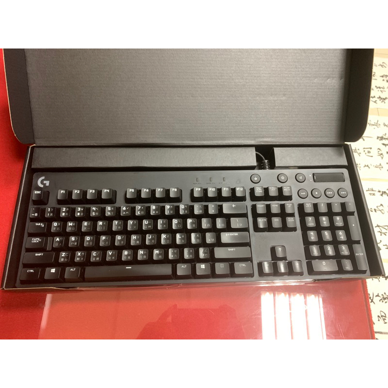 羅技 G610 Orion Blue 背光機械電競鍵盤 白色背光 Cherry MC Blue 青軸 機械鍵盤